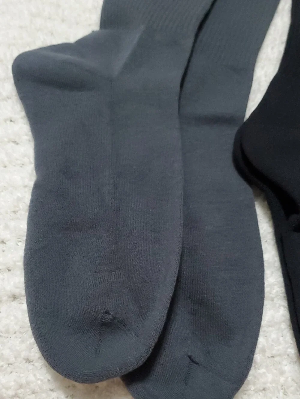 Carhartt Men's Crew Socks - Gray, Black & White with Gold Logo